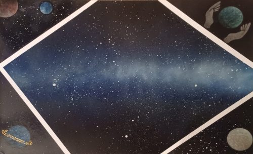 (One of my projects for English class) Visualization of parts of the novel Foundation by Isaac Asimov